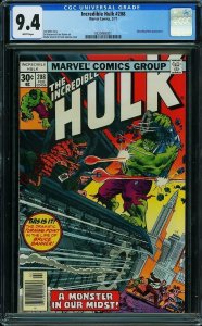 Incredible Hulk #208 (1977) CGC 9.4 NM
