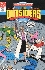 Outsiders, The (1st Series) #27 FN ; DC | Millennium Week 1 Erik Larsen