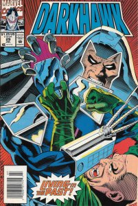 Darkhawk #29 (Newsstand) FN ; Marvel