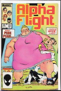 Alpha Flight #22 (1985) Alpha Flight [Key Issue]