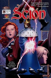 Scion #36 Cover - CrossGen - 2003 Signed art by Jim Cheung