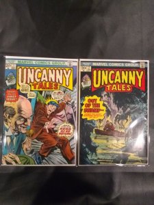 Uncanny Tales #1and #2