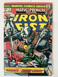 Marvel Premiere #21 Iron Fist; 1st Misty Knight: 1st Black Female Hero w/o Power