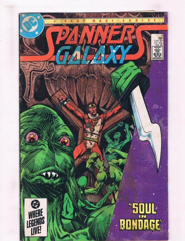 Spanners Galaxy #3 VF DC Comics Comic Book Feb 1985 DE30