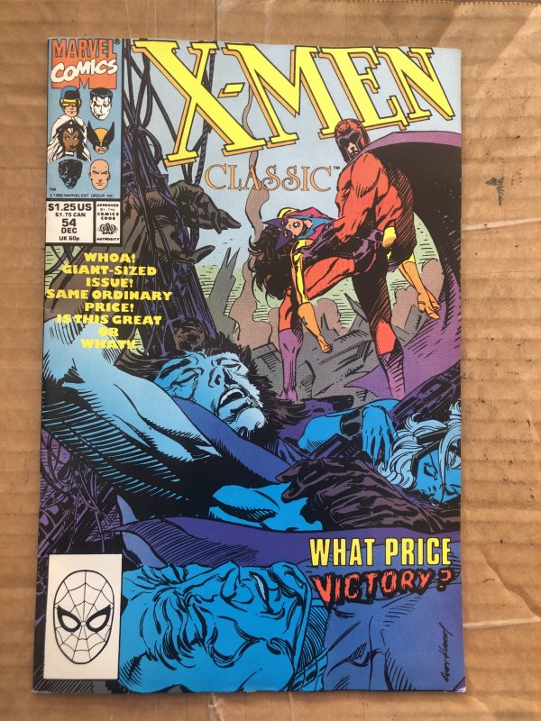 X-Men Classic #54 Direct Edition (1990)