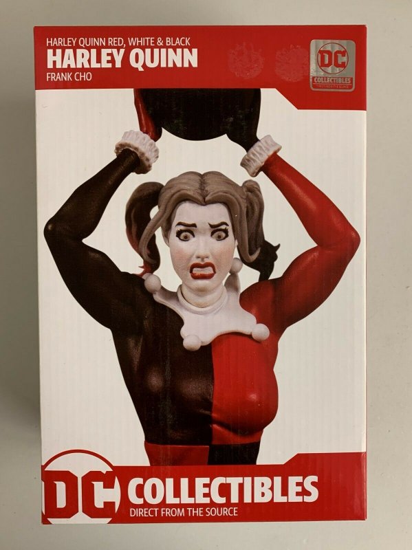 DC Collectibles Harley Quinn Red White & Black Frank Cho Statue