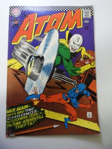 The Atom #28 (1967) VG Condition centerfold detached at 1 staple