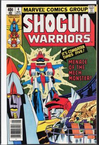 Shogun Warriors #4 (1979) The Shogun Warriors