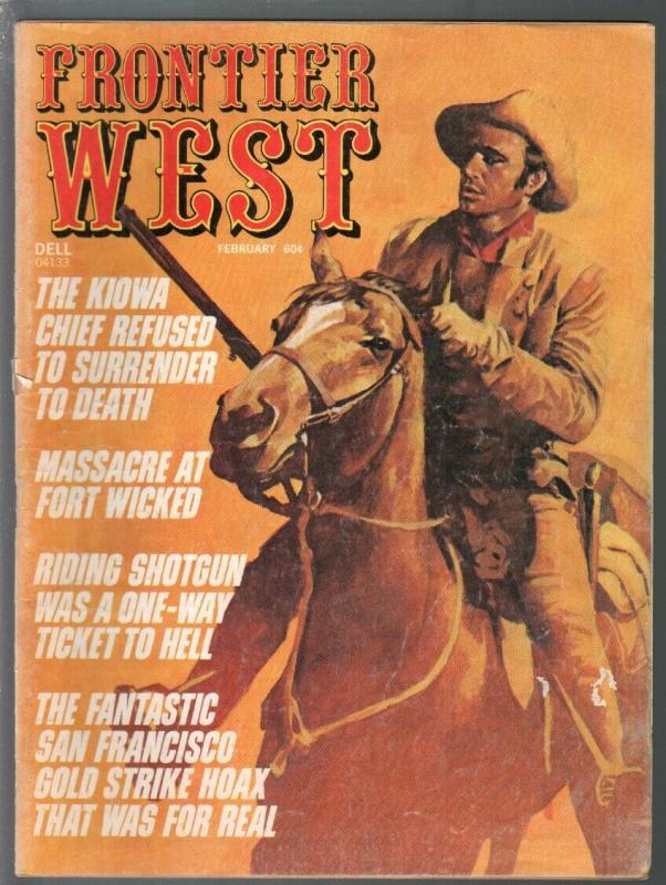 Frontier West 2/1975-Dell-frontier medicine-Devil Women-Fort Wicked-G/VG