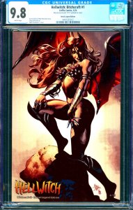 Hellwitch Bitchcraft #1 Deodato Jr. Metal Legend Ed. Coffin Comics CGC 9.8 /15