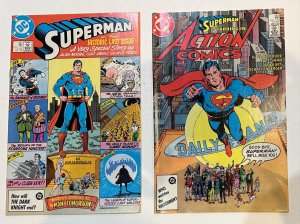 (1986) SUPERMAN #423 & ACTION #583  Classic ALAN MOORE Story
