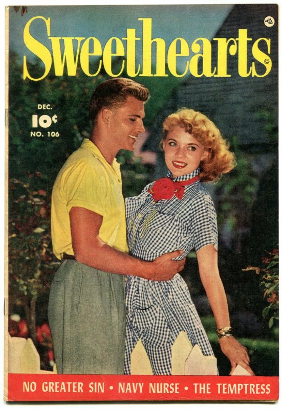 Sweethearts #106 1951- Golden Age Romance- Welfare fraud VF