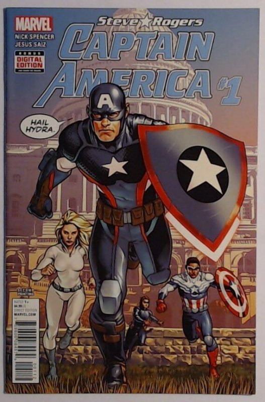 Captain America: Steve Rogers #1 (Marvel, 2016)