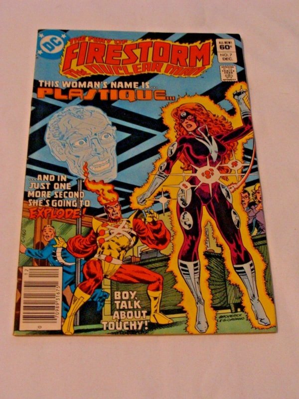 The Fury of Firestorm #7 (Dec 1982, DC) 1st Appearance of Plastique 