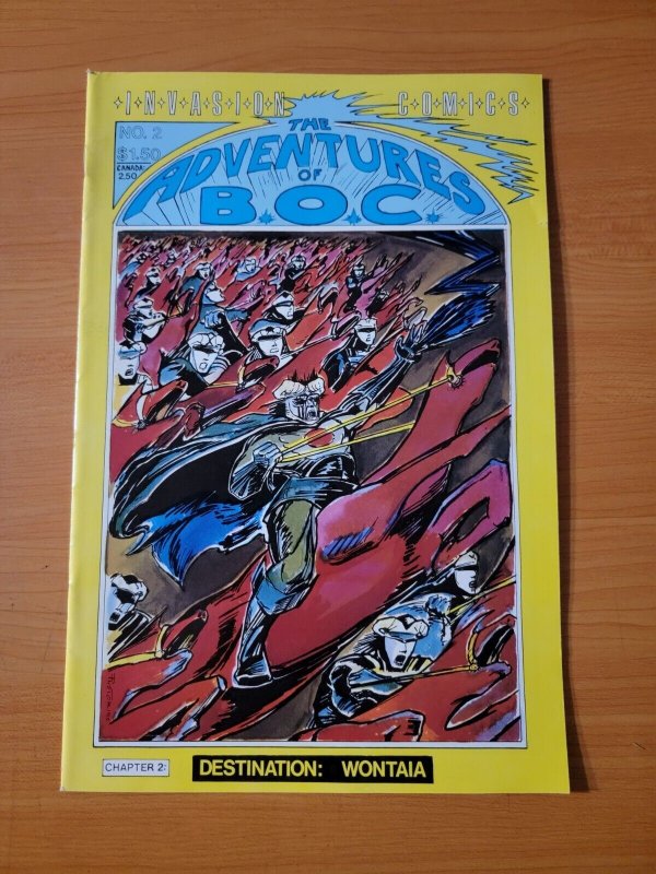 Adventures of B.O.C. #2 ~ NEAR MINT NM ~ 1986 Invasion Comics