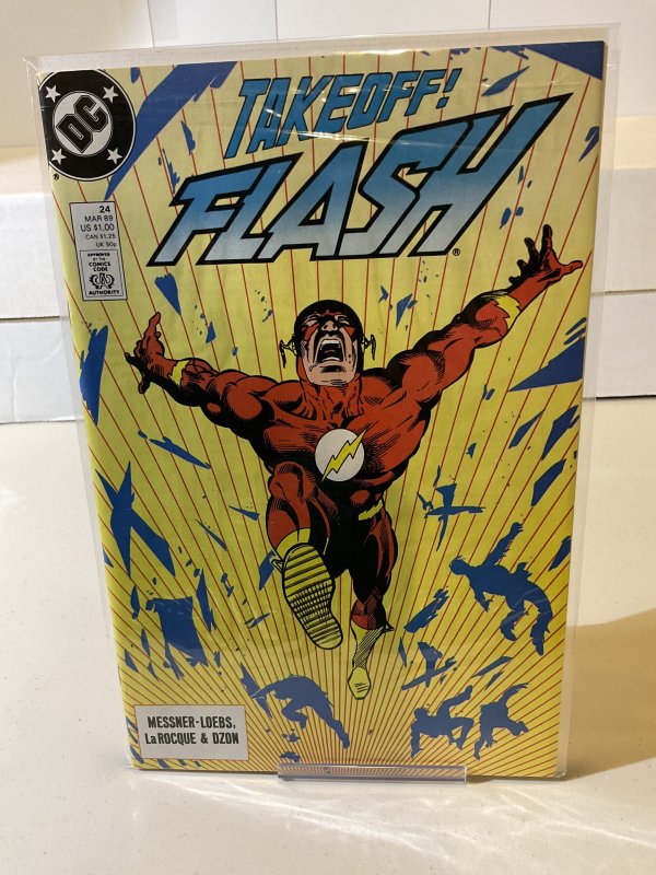 Flash #24  1989  9.0 (our highest grade)