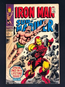 Iron Man & Sub-Mariner (1968) FN Pre-Dates Iron Man & Subby #1