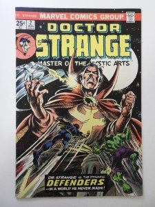 Doctor Strange #2 (1974) FR/GD Condition MVS missing, stamp fc