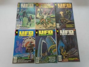 Bronze age UFO comic lot 13 different issues (1968-80 Whitman + Gold Key)