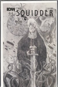 The Squidder #1 Black and White Cover (2014)