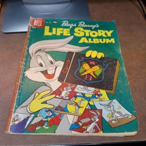 Bugs Bunny's Life Story Album Dell Four-Color #838 Silver Age 1957