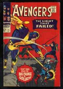 Avengers #35 VG+ 4.5 White Pages