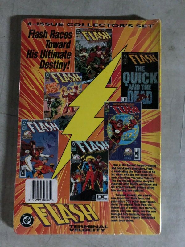 FLASH COLLECTOR'S SET - TERMINAL VELOCITY STORYLINE STILL SEALED - 95-100(1995) 