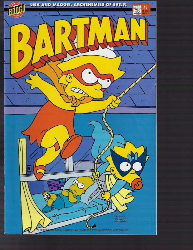 Bartman #5 (Bongo, 1994) NM