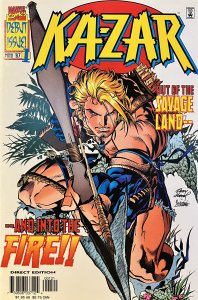Ka-Zar #1 2nd printing Variant (1997) NM Condition