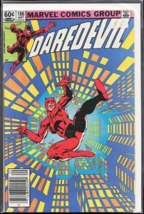Daredevil #186 Newsstand Edition (1982) Daredevil