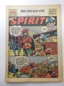 The Spirit #189 (1944) Newsprint Comic Insert Rare!