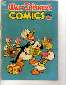 Walt Disney's Comics & Stories Vol. # 9 # 7 FN Dell Golden Age Comic Book J314