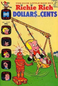 Richie Rich Dollars & Cents   #40, Fine- (Stock photo)