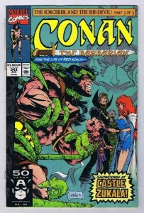 Conan the Barbarian #243 ORIGINAL Vintage 1990 Marvel Comics  