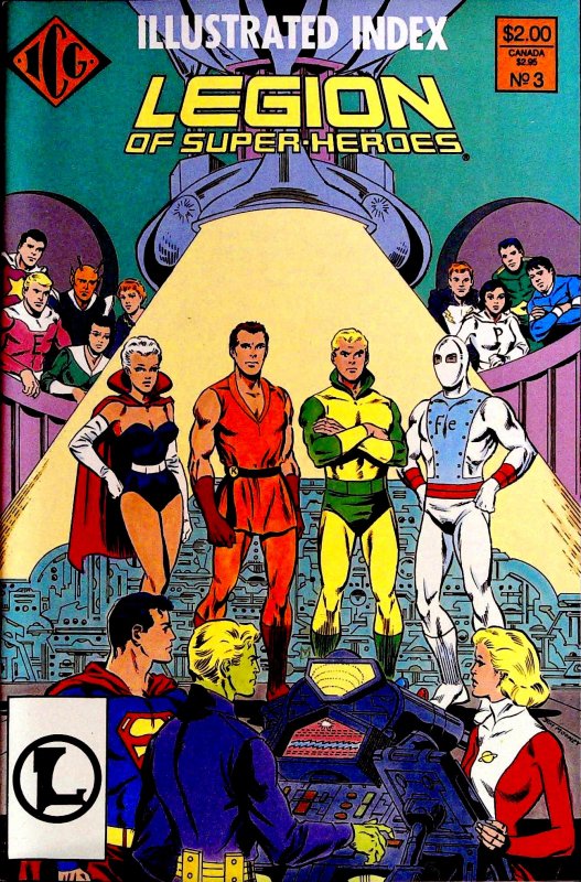 The Official Legion of Super-Heroes Index #3 (1987)