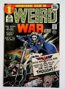 Weird War Tales (1971 series)  #1, Fine (Actual scan)