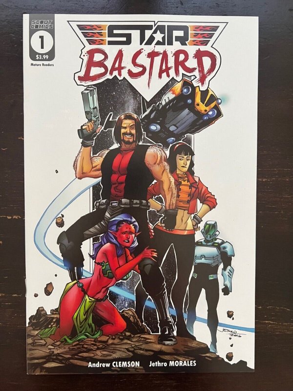 Star Bastard #1 Scout Comics 2019 NM 9.4