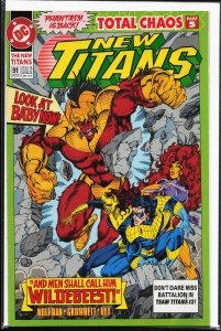 The New Titans #91 (1992) Deathstroke