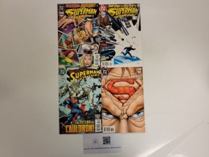 4 Superman In Action Comics DC Comic Books #731 735 736 737 85 TJ20