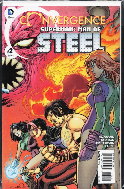 Convergence Superman: The Man of Steel #2 (2015) Steel