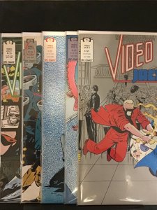 Video Jack #1-5 bundle (1988)