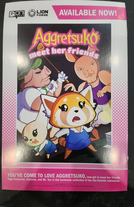 Aggretsuko: Meet Her World #2 Cover B (2021)