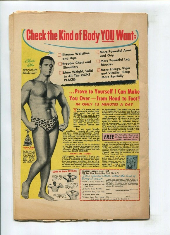 NAVY COMBAT #16 (4.0) *THE FISHERMAN COLLECTION* MAN OVERBOARD 1958