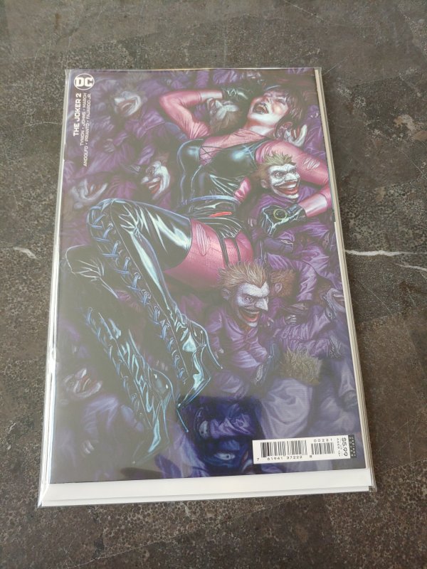 The Joker #2 Lee Bermejo Variant DC Comics 2021 1st Vengeance! BANE'S DA...