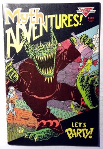 Myth Adventures #10 (1986) Warp Graphics 1st Print Comic Book