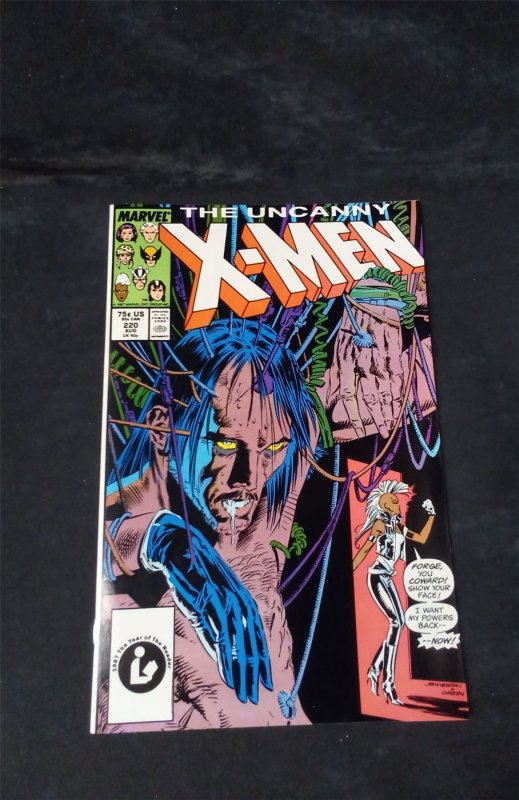 The Uncanny X-Men #220 Direct Edition 1987 marvel Comic Book marvel Comic Book