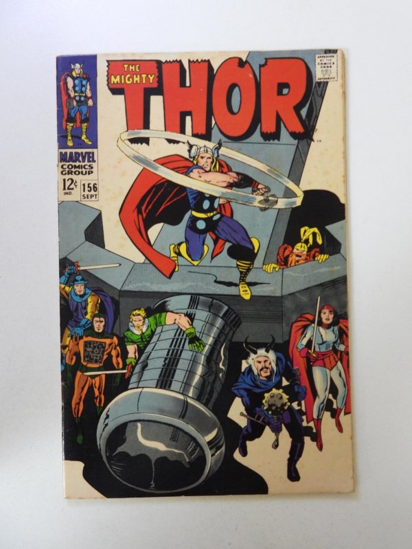 Thor #156 (1968) FN condition