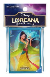 Card Sleeves Disney Lorcana Fabled- Mulan 65ct By Ravensburger