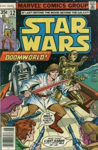 Star Wars (1977 series)  #12, VF+ (Stock photo)