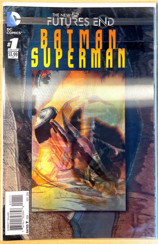 Batman/Superman: Futures End #1 (2014) 3D LENTICULAR COVER